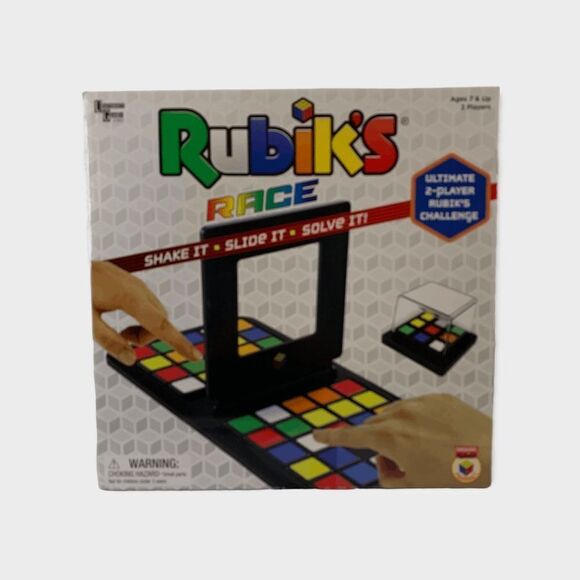 Rubik's Race Shake it slide it solve it 2 player puzzle game new - Picture 5 of 5